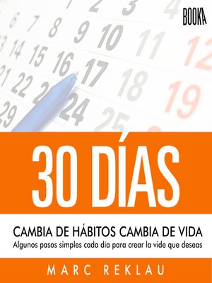 cover image of 30 Días--Cambia de Hábitos, Cambia de Vida